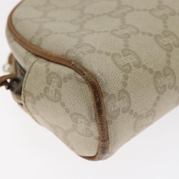 GUCCI GG Plus Supreme Shoulder Bag Pvc Ivory Gold - Picture 11 of 16